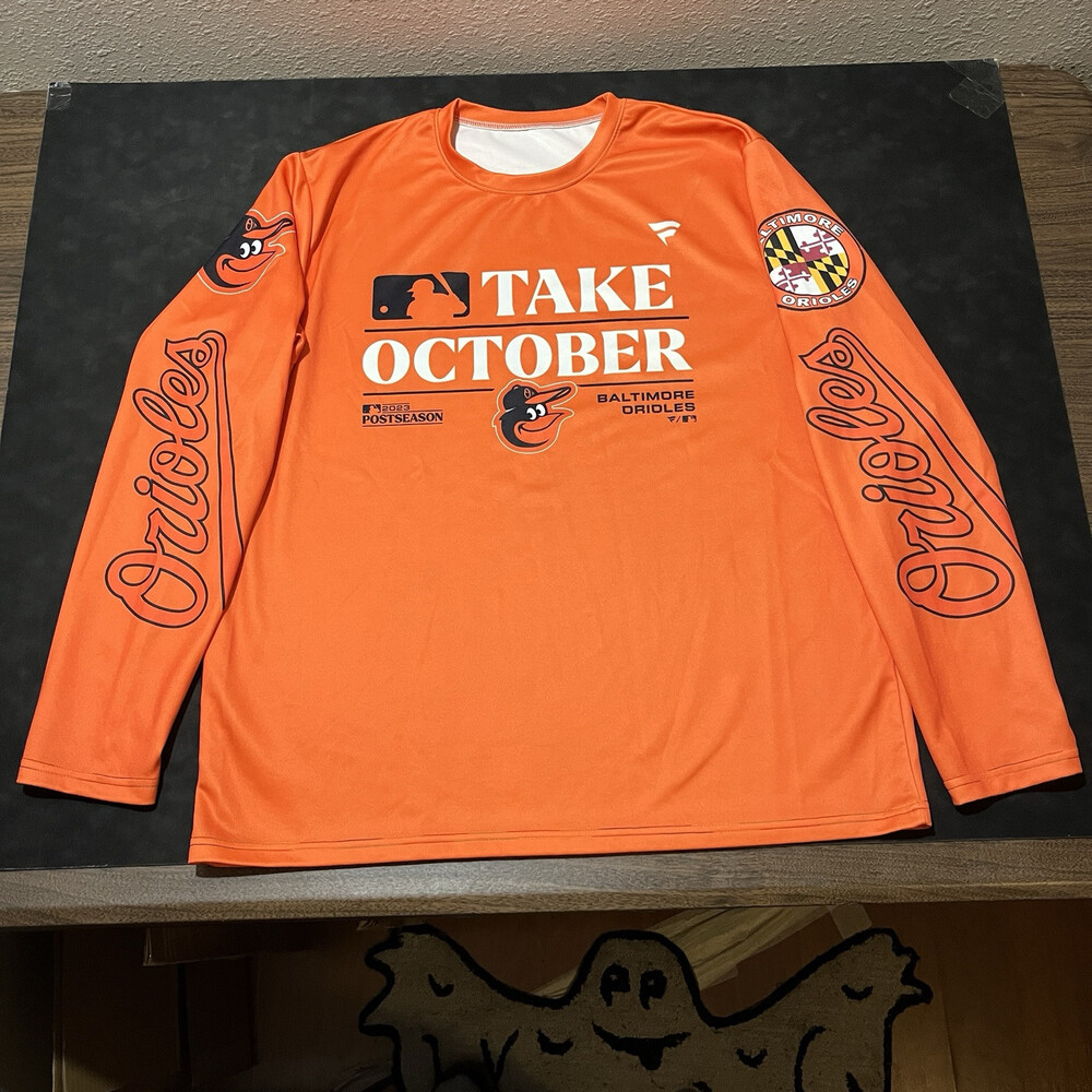 Baltimore Orioles Baseball Jersey Maryland Flag Hickey Sweater Crewneck Playoffs